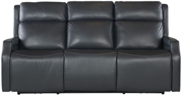 Hooker® Furniture MS Nelson Salvo Denim Power Reclining Sofa with Power Headrest and Lumbar-2