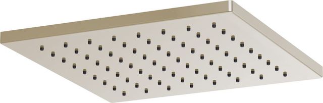 Brizo Essential™ Brilliance® Polished Nickel Linear Square Single-Function Raincan Shower Head-0