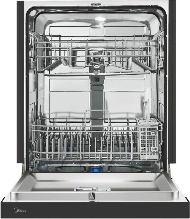 Midea® 24" Black Front Control Built In Dishwasher -2