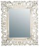 A & B Home Antique White Wall Mirror-1
