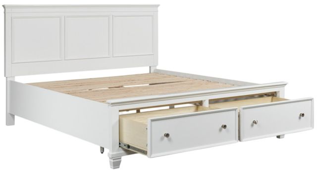 Signature Design by Ashley® Fortman White Full Panel Storage Bed-2