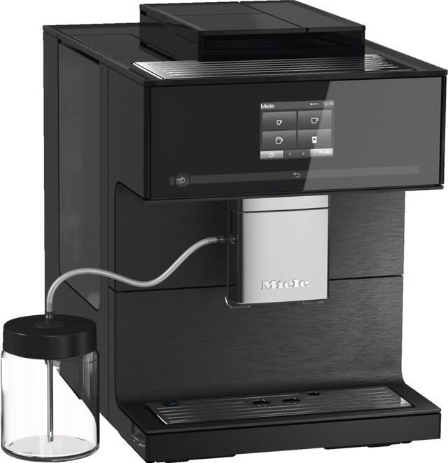 Miele CM 7750 CoffeeSelect Obsidian Black Countertop Coffee Maker-0