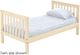 Crate Designs™ Furniture Unfinished Twin Mission Lower Youth Bunk Bed-0