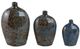 Sagebrook Home Olympia 3-Piece Blue Vase Set-1