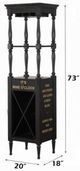 ACME Furniture Anthony Black Wine Cabinet-2