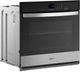 Whirlpool® 30” Fingerprint Resistant Stainless Steel Single Electric Wall Oven with Steam Clean-3