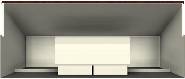 Vent-A-Hood® 48" Biscuit Tilt-Out Wall Mounted Range Hood-3