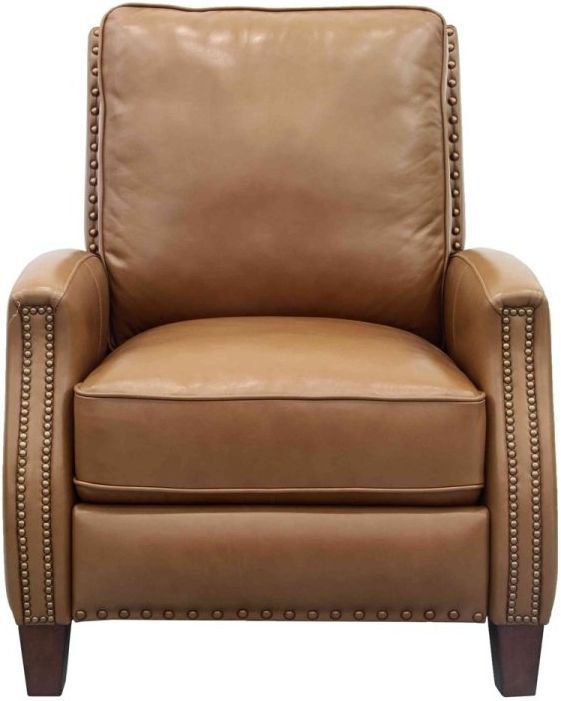 BarcaLounger® Melrose Shoreham Ponytail Leather Manual Recliner-3