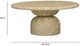 TOV Furniture Cynthia Light Emperador Concrete Indoor/Outdoor Coffee Table-1