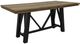 International Furniture Direct Loft Brown 7-Piece Brown/Gray Counter Height Dining Table Set-1