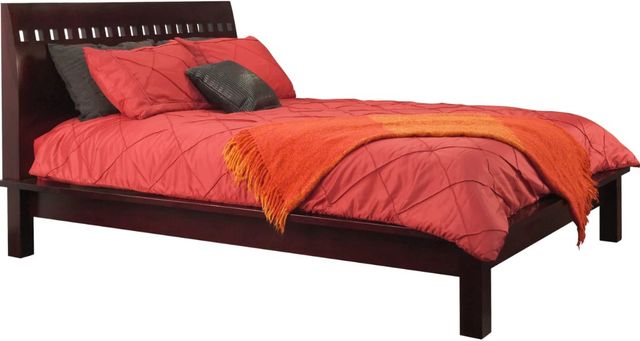 Modus Furniture Nevis Veneto Espresso California King Platform Bed-0