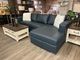 Decor-Rest® 3900 Leather Sofa Chaise - Dream Navy-1