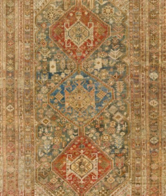 Surya Antique One of a Kind Camel 5'x10' Area Rug-2