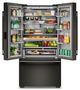 KitchenAid® 36" 24.8 Cu. Ft. Black Ore Counter Depth French Door Refrigerator with Internal Water Dispenser-3