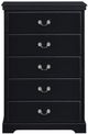 Mazin Furniture Seabright Black Chest-0
