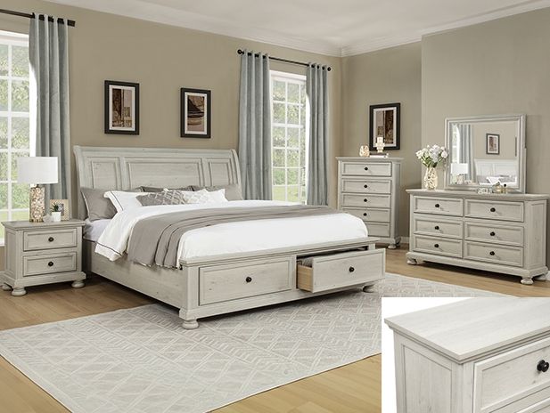 Crown Mark Claribelle White Chest-1