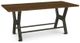 Amisco Customizable Parade 36" Solid Birch Counter Height Table with 1.63" Thick Tabletop-0