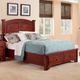 Vaughan-Bassett Hamilton Franklin Cherry Queen Storage Footboard-1