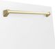 ZLINE Autograph Edition Tallac 18" White Matte Dishwasher Panel-3