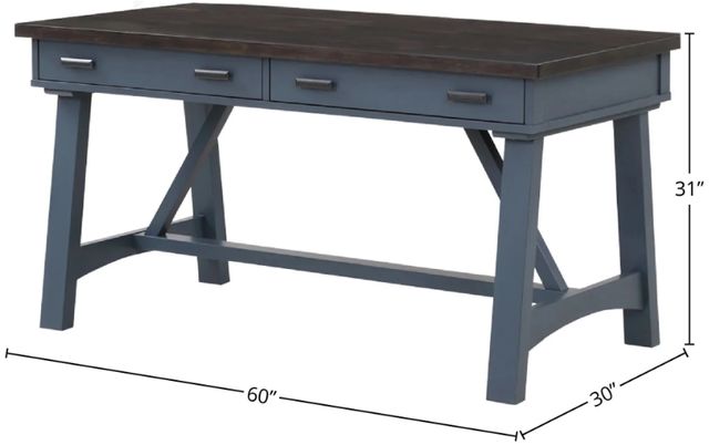 Parker House® Americana Modern Denim 60" Writing Desk-2