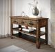 Jofran Inc. Cannon Valley Brown Sofa Console Table-1