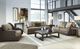 Signature Design by Ashley® Alesbury Chocolate Ottoman-4
