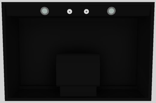 Vent-A-Hood® 36" Black Wall Mounted Range Hood-2