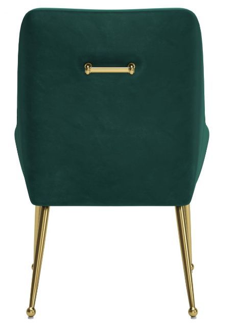 Zuo® Modern Maxine Gold/Green Dining Side Chair-3