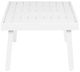 Linon Alora White Aluminum Outdoor Coffee Table-4