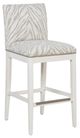 Fairfield® Customizable Entree Dining Nova Bar Stool with Linen Legs-0