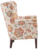 Olliix by Madison Park Cream Colette Accent Wingback Chair-1