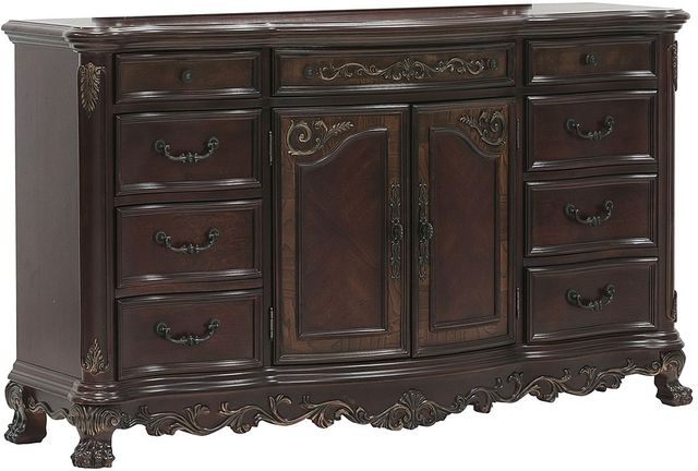 Homelegance® Deryn Park Cherry Dresser-0