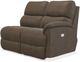 La-Z-Boy® Trouper Mink La-Z-Time® Power-Recline™ Left-Arm Sitting Reclining Loveseat with Power Headrest-1