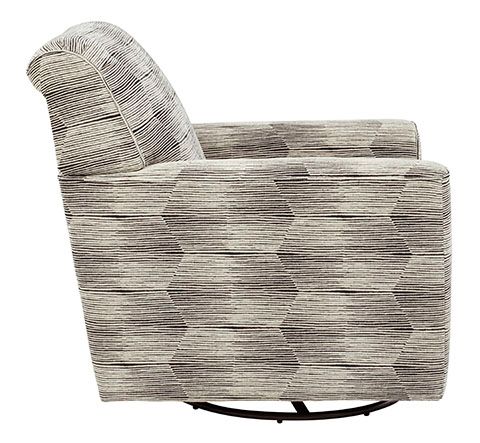 Benchcraft® Callisburg Granite Swivel Glider Accent Chair-2