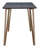 Zuo Modern Deus Black Counter Table with Gold Metal Base-1
