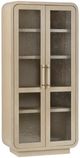 Crestview Collection Bristol Natural Curio Cabinet-0