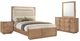 Coaster® Leanne 4-Piece Light Oak Queen Panel Bedroom Set-0