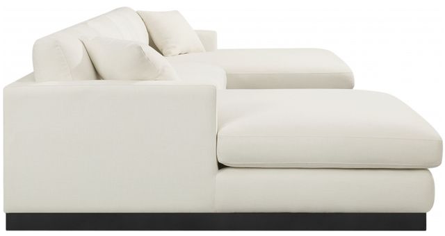 Meridian Furniture Johanna 3-Piece Cream U-Shape Sectional-2