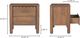 Moe's Home Collection Wiley Vintage Brown Nightstand -3