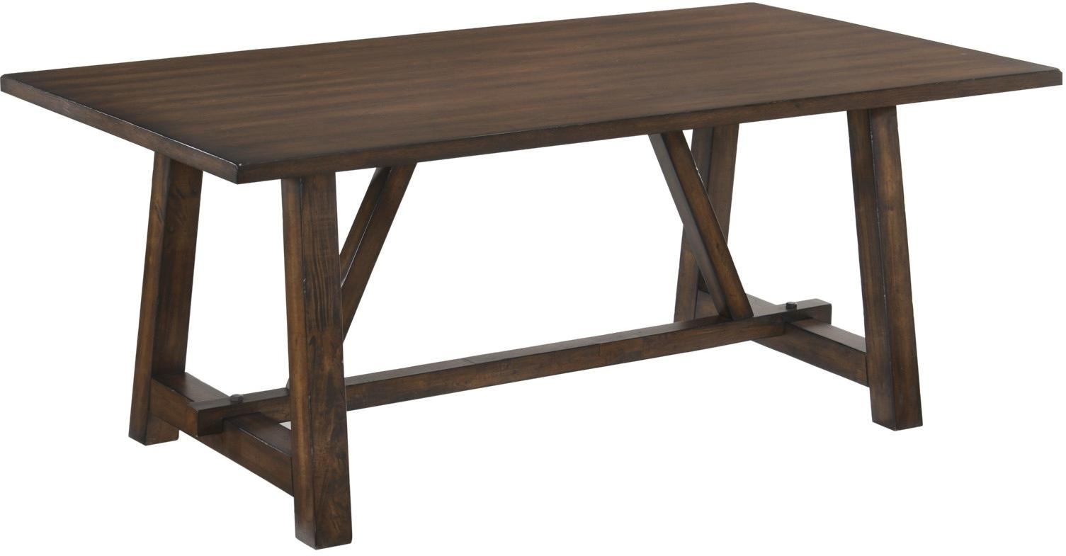 ACME Furniture Kaelyn Dark Oak/Black Rectangle Dining Table