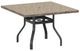 Homecrest™ Outdoor Living Customizable Slate Aluminum/Stone Square Outdoor Dining Table with Hole-0