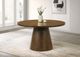 Coaster® Franklin Dark Brown Pedestal Dining Table-1