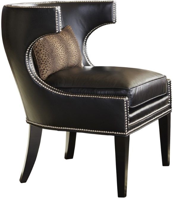 Lexington Home Customizable Greta Leather Chair-0