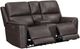 Parker House® Easton Steamboat Brown Power Zero Gravity Reclining Console Loveseat-1