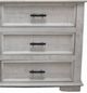 Million Dollar Rustic Sam Nero White Dresser-1