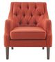 Olliix by Madison Park Qwen Spice Button Tufted Accent Chair-0