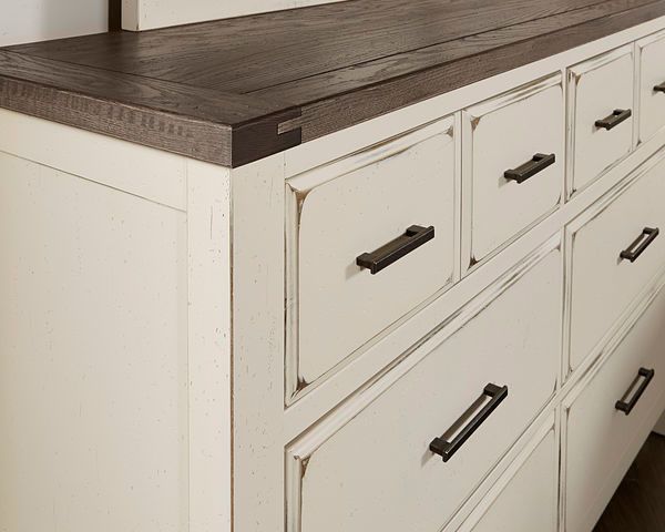 Vaughan-Bassett Chestnut Creek Two-Tone Dresser-1
