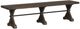 Elements International Yellowstone 6-Piece Gray/Medium Brown Dining Set-3