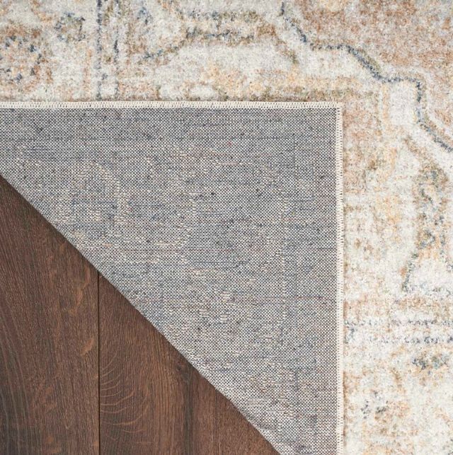 Nourison Home™ Astra Machine Washables Beige 5'x7' Area Rug-3