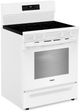 Whirlpool® 30'' White Freestanding Electric Range with Air Cooking Technology-2